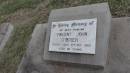 Vincent John O'BRIEN d: 9 Dec 1986 aged 80  Peak Downs Memorial Cemetery / Capella Cemetery 