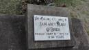 Margaret Mary O'BRIEN d: 17 Nov 1983 aged 84  Peak Downs Memorial Cemetery / Capella Cemetery 