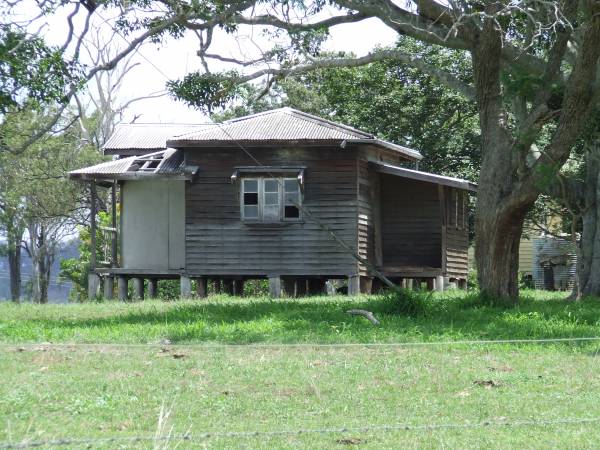 The old Pike farmhouse.  |   | Pike Private Cemetery, Woolooga, Gympie Regional Council  |   | 