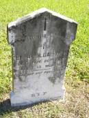 Elva Hilda HUTH, died 26 Nov 1920 aged 13 months; Pimpama Island cemetery, Gold Coast 