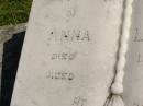 Anna LANGFELDT, mother, died 12 Nov 1983 aged 84 years; Pimpama Island cemetery, Gold Coast 