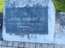 Phyllis Nola RUSSELL;
Desmond Charles RUSSELL;
Pimpama Island cemetery, Gold Coast