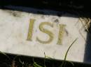 Isidore (Isi) HUTH,
died 13 Nov 1950;
Pimpama Island cemetery, Gold Coast