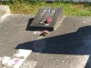 dad;
Pimpama Island cemetery, Gold Coast