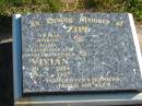 Vivian ZIPF,
husband father grandfather great-grandfather,
29-9-1934 - 15-3-1997;
Pimpama Island cemetery, Gold Coast