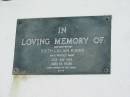 Edith Lillian KUKEN,
mother,
died 20 July 1982 aged 83 years;
Pimpama Island cemetery, Gold Coast