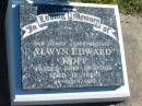 Alwyn Edward KOPP,
brother,
died 28-8-1998 aged 78 years;
Pimpama Island cemetery, Gold Coast