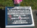 Stella Isabelle BRUMM (nee STARKEY),
wife mother mother-in-law nanna great-nanna,
14-4-1918 - 30-8-1998 aged 80 years 4 months;
Pimpama Island cemetery, Gold Coast