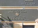 James Wesley SHURTE,
26-3-1920 - 15-10-1997;
Pimpama Island cemetery, Gold Coast