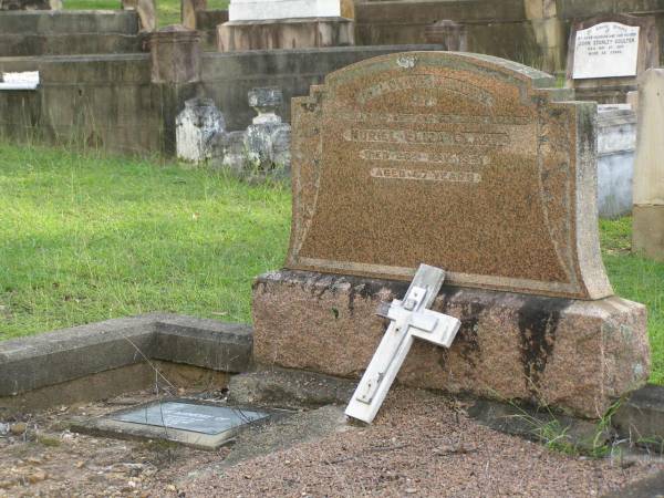 Muriel Eliza CLARK,  | wife mother,  | died 23 May 1951 aged 47 years;  | Morrison CLARK,  | died 31 March 1989 aged 96 years;  | Pimpama Uniting cemetery, Gold Coast  | 