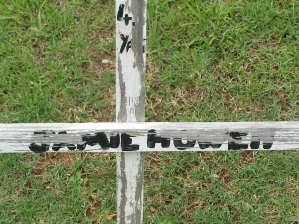 Jamie HOWEN,  | 10-5-57 - 24-3-01 aged 43 years;  | Pimpama Uniting cemetery, Gold Coast  | 