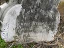 
George STANFIELD,
died 3 July 1916 aged 69 years;
Pimpama Uniting cemetery, Gold Coast
