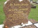 
Scott Robert COHEN,
baby boy,
12-6-92 - 30-11-92;
Pimpama Uniting cemetery, Gold Coast
