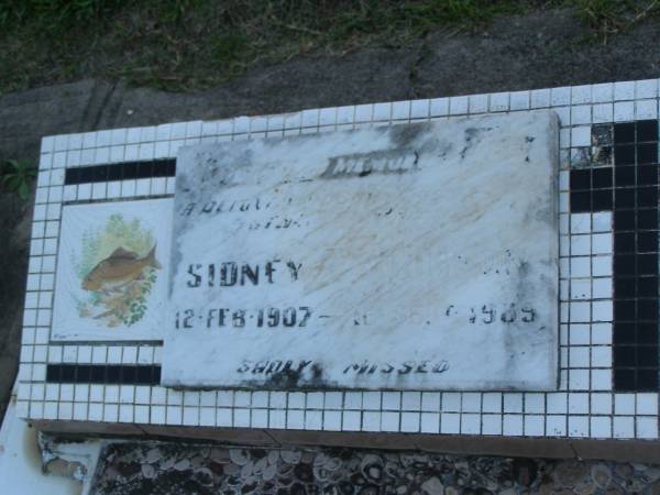 Sidney ATKINSON,  | 12 Feb 1907 - 16 Sept 1969;  | Polson Cemetery, Hervey Bay  | 