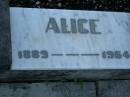 
Benjamin BUTTERWORTH,
1888 - 1969;
Alice BUTTERWORTH,
1889 - 1964;
Polson Cemetery, Hervey Bay

