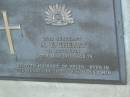 H.E. CHERRY,
died 20 May 1971 aged 78 years,
husband of Helen;
Polson Cemetery, Hervey Bay