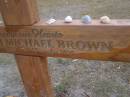 
Kenneth Michael BROWN,
4 Aug 1942 - 26 Dec 2005;
Polson Cemetery, Hervey Bay
