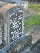 Walter David PEAKER,
died 12 Aug 1955 aged 78 years;
Clara Alice PEAKER,
ded 14 Feb 1966 aged 87 years;
parents;
Polson Cemetery, Hervey Bay