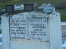 Albert ERNST, died 11 Sept 1960 aged 70 years; Henrietta Josephine ERNST, died 13-2-1976 aged 79 years; Polson Cemetery, Hervey Bay 