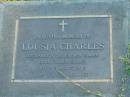 Louisa CHARLES, missionary in the Solomon Islands, born Fraser Island, died 5 Aug 1970; Polson Cemetery, Hervey Bay 