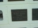 Alfred Ernest KAHLER,
died 23-7-1992 aged 78 years;
Polson Cemetery, Hervey Bay