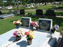 Maria MICHAIL, 20-5-1925 - 24-7-2002; Michailo MICHAIL, 10-7-1923 - 28-2-2005; Johnny MICHAIL, 30-12-1946 - 15-2-2001, missed by mum & dad, daughter Sharna, grandson Jarrod; Polson Cemetery, Hervey Bay 
