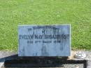 Evelyn May BROADHURST,
died 17 March 1958;
Polson Cemetery, Hervey Bay