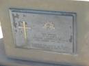 G.H. RICHARDSON,
died 17 Aug 1967 aged 74 years;
Polson Cemetery, Hervey Bay