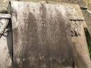 Frank THOMSON,
native of Maungatua Otago New Zealand,
accidentally burned to death 27 Oct 1921 aged 31 years;
Polson Cemetery, Hervey Bay