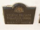 Frederick James KITE, died 26-3-2000 aged 81 years; Polson Cemetery, Hervey Bay 