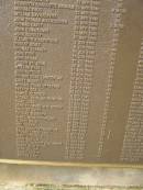 
Port Macquarie historical society - list of deaths

Historic cemetery:

Henrietta Charlotte GRAHAM 12 Apr 1840 aged 8 mo
Michael FAGG 12 Apr 1840 37
William DAVIS or DAVIES 20 Apr 1840 aged 56
John Thomas AIKIN or AICHEN 23 Apr 1840 aged 2 mo
Thomas CARTY 26 Apr 1840 aged 61
John GUNN or GUNNE 14 Nay 1840 aged 75
John SCHOLEY 27 May 1840 aged 66
Elizabeth KIRKPATRICK 2 Jun 1840 aged 37
Robert BEALE 9 Jun 1840 aged 18
Thomas CLANSEY 15 Jun 1840 aged 62
John FORD 18 Jun 1840 aged 63
John RONAN 27 Jul 1840 aged 37
Joseph St. JOHN 28 Jul 1840 aged 33
William RYAN 11 Aug 1840 aged 65
John RATCLIFF 13 Aug 1840 aged 49
Thomas DONNELLAN or DONLAN 14 Aug 1840 aged 23
James McARDLE 27 Aug 1840 aged 34
Michael TRANER or TRAYNER 28 Aug 1840 aged 40
Patrick COX 29 Aug 1840 aged 62
Samuel OLDFIELD 9 Sep 1840 aged 43
Michael BOWLAND or BOWLING 13 Sep 1840 aged 68
Isaac LONG 13 Sep 1840 aged 68
John PLUMMER alias MOODY 16 Sep 1840 aged 63
Charles SMITH 25 Sep 1840 aged 65
Thomas BEEFORTH 28 Sep 1840 aged 34
James McKANE or McKEANE 18 Oct 1840 aged 54
Alfred SHAW 20 Oct 1840 aged 23
Neil CARROLL 21 Oct 1840 aged 27
John McCARTHY or McCATHIE 26 Oct 1840 aged 56
Thomas LEECE or LEESE 3 Nov 1840 aged 31
Mary LITCHFIELD 4 Nov 1840 aged 10
John GRAHAM 17 Nov 1840 aged 64
Michael AHEARN alias HERON 17 Nov 1840 aged 54
Henry John STONE 28 Nov 1840 aged 24
John COLLIER 4 Dec 1840 aged 30
Samuel HEATH 17 Dec 1840 aged 34
George KING 25 Dec 1840 ?

Port Macquarie historic cemetery, NSW
