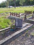 Aeneas WALKER, died 1 Oct 1906? aged 71 years; Serpentine Creek Cemetery, Redlands Shire 