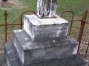 Marie NATALIER, nee GARMEISTER,
born 7 Jan 1857 died 18 Nov 1910;
Ropeley Immanuel Lutheran cemetery, Gatton Shire