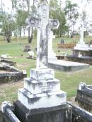 
Carl F. WESSLING,
died 30 Nov 1928 aged 70 years;
Ropeley Immanuel Lutheran cemetery, Gatton Shire
