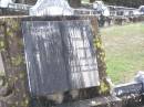 Bertha A.H, STEINHARDT,
born 16 Sept 1875 died 11 Dec 1928;
Franz C. STEINHARDT,
born 4 Feb 1872 died 16 June 1963;
Ropeley Immanuel Lutheran cemetery, Gatton Shire