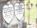 Dora KANTIM, daughter,
1917 - 1940;
Arnold KANTIM, son,
1920 - 1934;
Ropeley Immanuel Lutheran cemetery, Gatton Shire