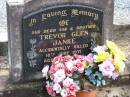 
Trevor Glen JANKE, son brother,
accidentally killed 18 June 1971 aged 21 years;
Ropeley Immanuel Lutheran cemetery, Gatton Shire
