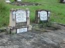 James KELLY, husband father,
died 18 June 1944 aged 77 years;
Michael KELLY, father,
died 22 July 1892 aged 54 years;
Mary KELLY,
died 28 Nov 1951 aged 73 years;
Mary KELLY,
died 30 Nov 1889 aged 3 months;
Mary Josephine KELLY,
died 27 May 1992 aged 77 years;
Michael John KELLY,
died 19 July 1998 aged 90 years;
Rosevale St Patricks Catholic cemetery, Boonah Shire