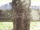 Christian Frederick Welhelm SPANN,
born 3 March 1840 died 20 Sept 1885;
Rosevale St Pauls Lutheran cemetery, Boonah Shire