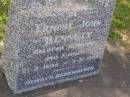 Ernest John BENNETT, husband father, 21-2-1894 - 3-8-1966; Samsonvale Cemetery, Pine Rivers Shire 
