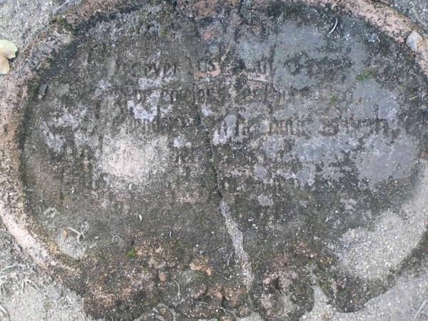 Richard Meredith,  | husband father son,  | died 7 June 1994;  | Samsonvale Cemetery, Pine Rivers Shire  | 