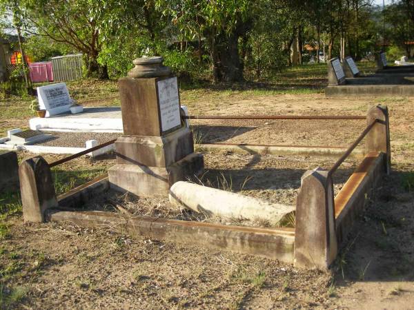 Richard CLUNN,  | died 6 Oct 1910 aged 47 years;  | Bald Hills (Sandgate) cemetery, Brisbane  | 
