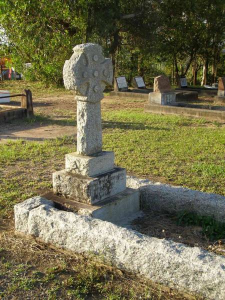 Rev J.B.W. WOOLLNOUGH,  | 15 Nov 1862? - 16 July 1917;  | Bald Hills (Sandgate) cemetery, Brisbane  | 