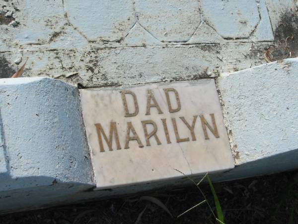 Marilyn Gay DONALDSON,  | daughter sister,  | died 1 Nov 1951 aged 20 months;  | Henry Charles DONALDSON,  | husband father,  | died 3 Feb 1965 aged 50 years;  | Bald Hills (Sandgate) cemetery, Brisbane  | 