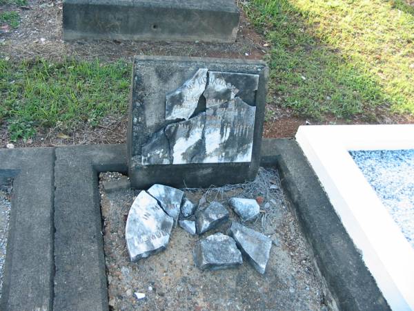 Lawrence William,  | husband of ??? NIND,  | died ?? May 1930 aged 72 years;  | Bald Hills (Sandgate) cemetery, Brisbane  | 