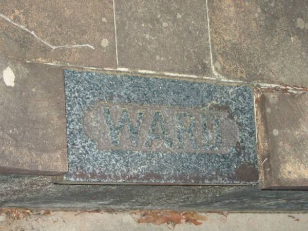 David WARD,  | son brother,  | died 18 Nov 1946 aged 18 years;  | Bald Hills (Sandgate) cemetery, Brisbane  | 