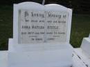 Anna Matilda STEELE, wife mother, died 30 Jan 1941 aged 73 years; Bald Hills (Sandgate) cemetery, Brisbane 