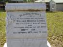 William Morton GOWER, husband father, died 17 Feb 1933 aged 67 years; Emily GOWER, wife mother, died 26 April 1939 aged 73 years; Bald Hills (Sandgate) cemetery, Brisbane 