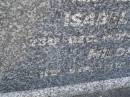 Mildred Challis DANN, 8 Mar 1868 - 28? Dec 1937; Isabel Challis, daughter, 23 Dec 1901 - 27 Sept 1932; Mildred, daughter, 11 Sept - 11? Nov 1908; Bald Hills (Sandgate) cemetery, Brisbane 