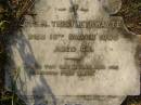 F.C.N. THISTLETHWAYTE, died 18 March 1905 aged 64 years; Bald Hills (Sandgate) cemetery, Brisbane 